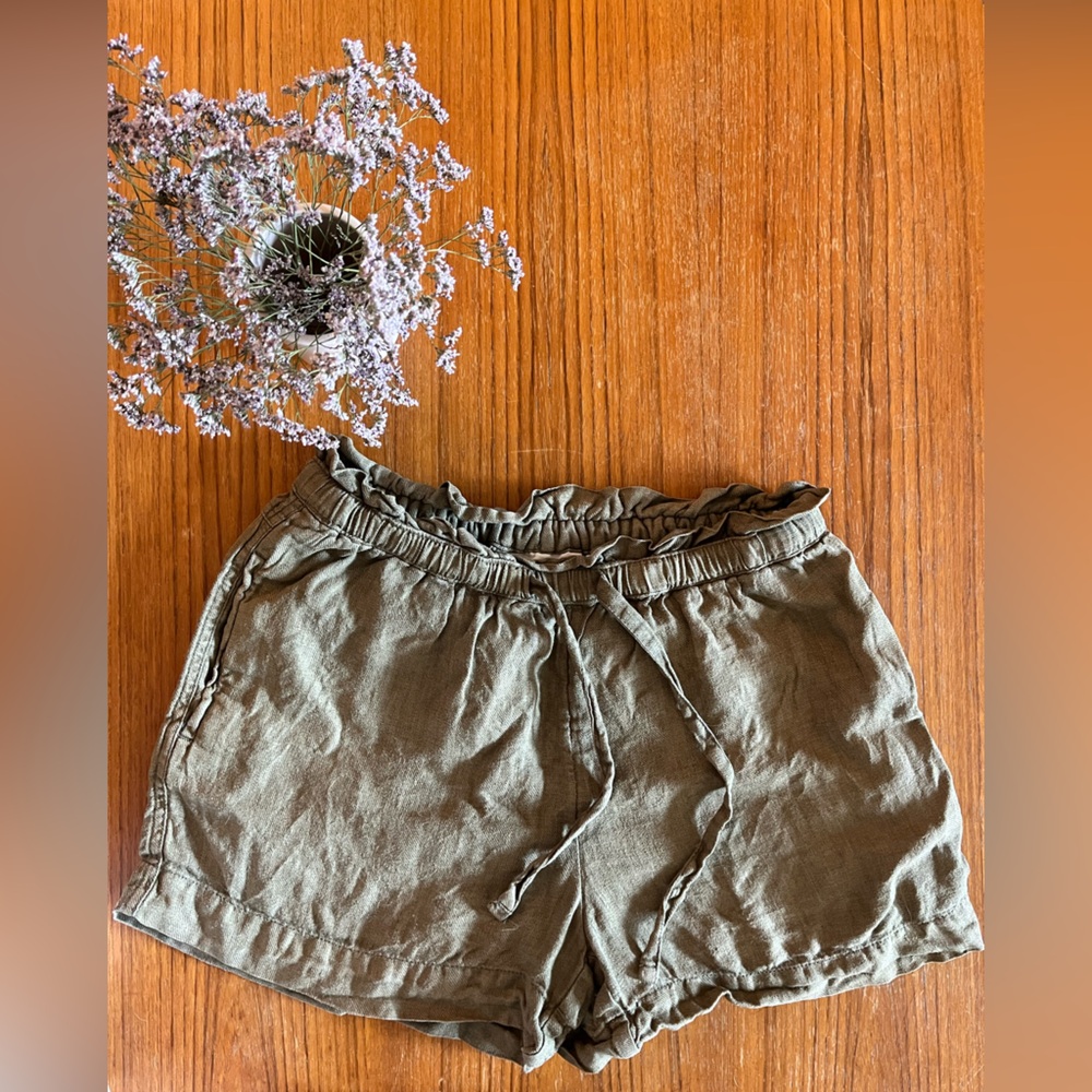 Country Road French Linen Shorts